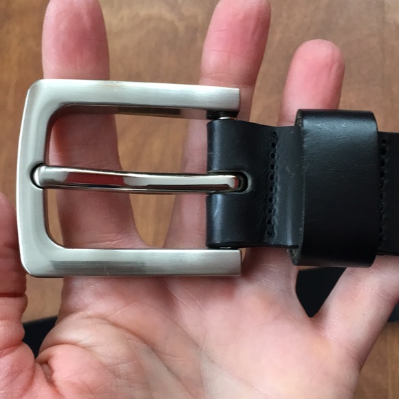 BNWOT Black leather belt - Picture 7 of 8